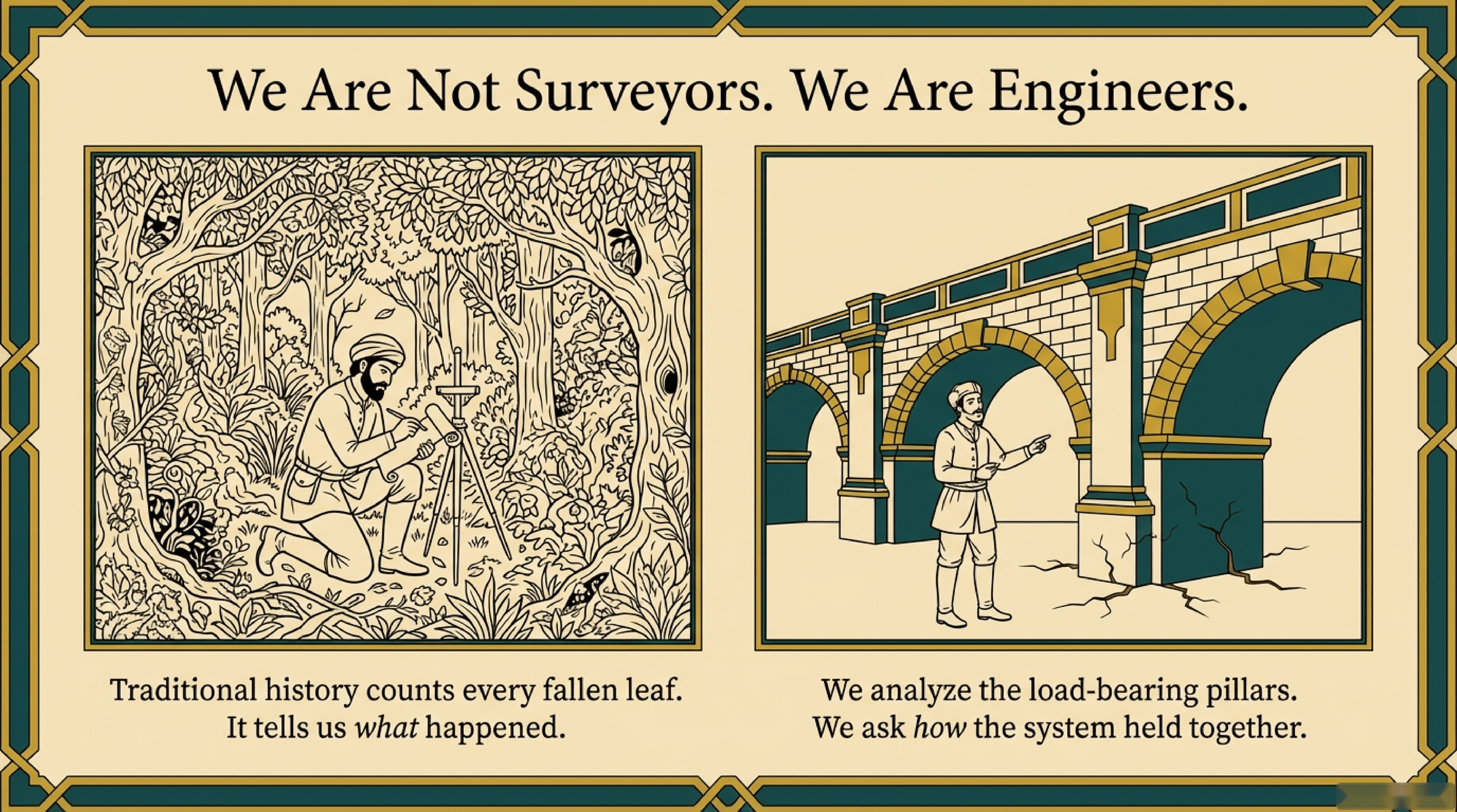 We Are Not Surveyors, We Are Engineers