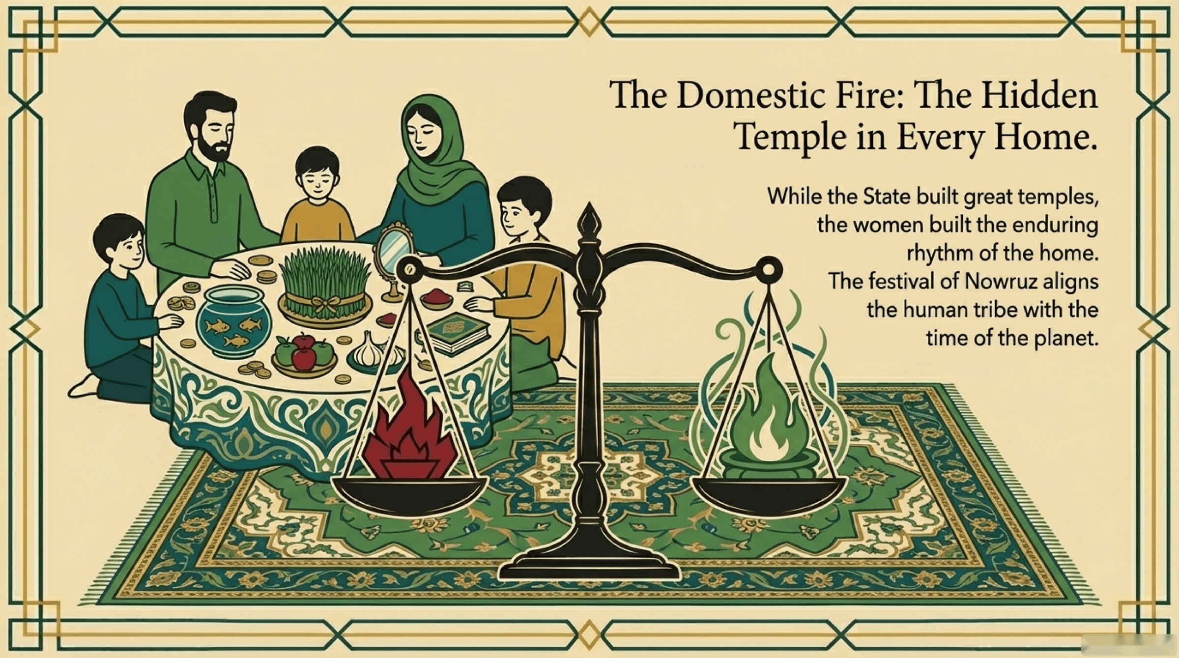 The Domestic Rhythm: The Hidden Temple