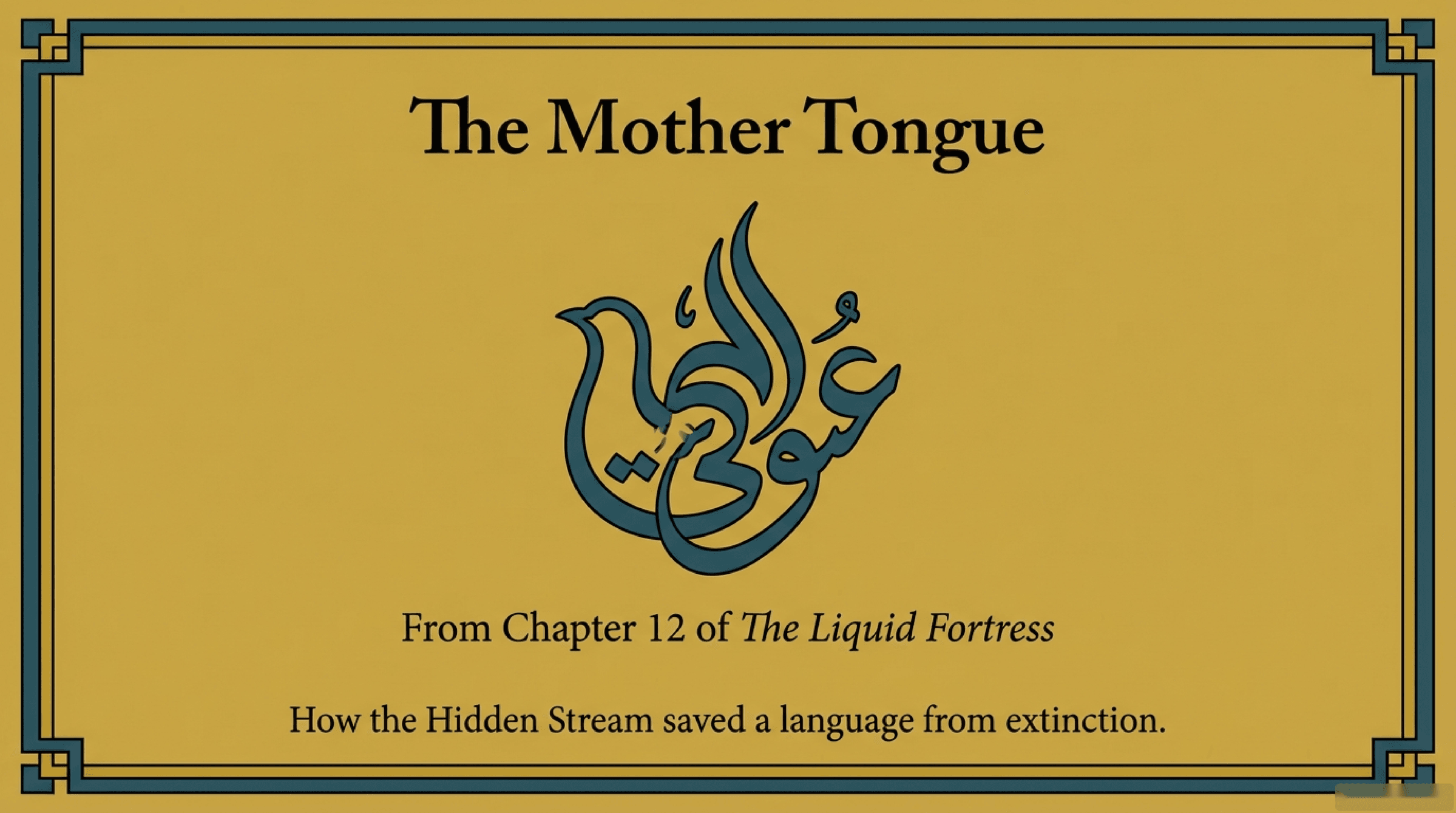 Chapter film still — The Mother Tongue