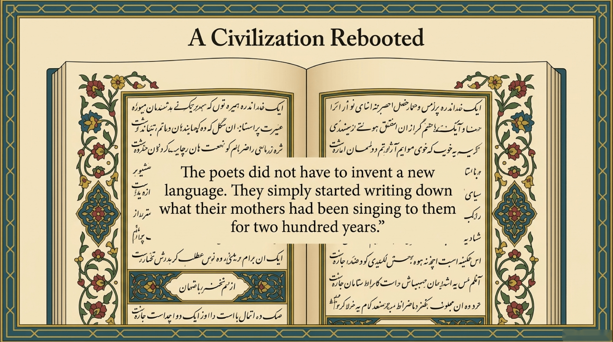 A Civilization Rebooted
