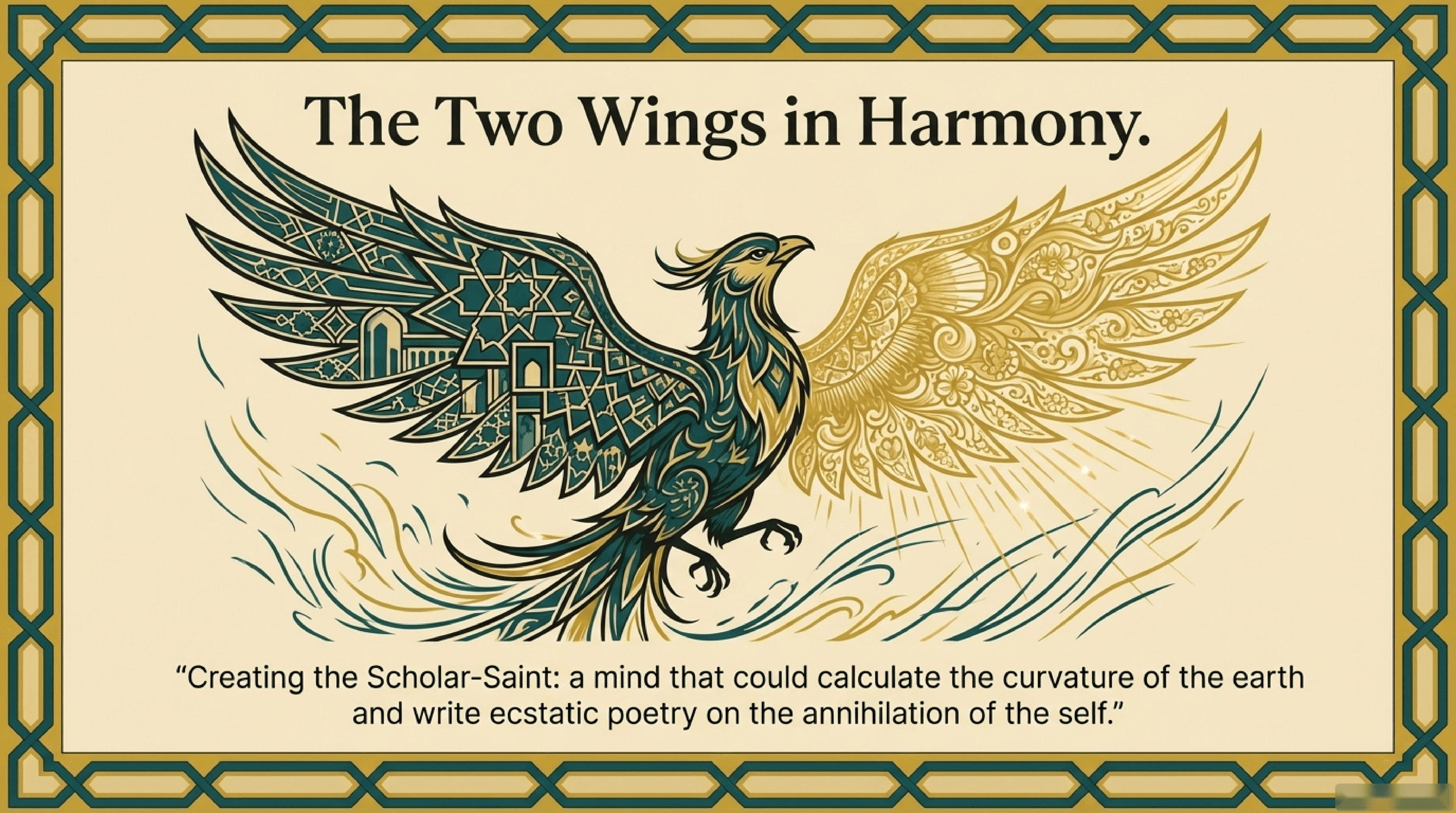 Two Wings in Harmony
