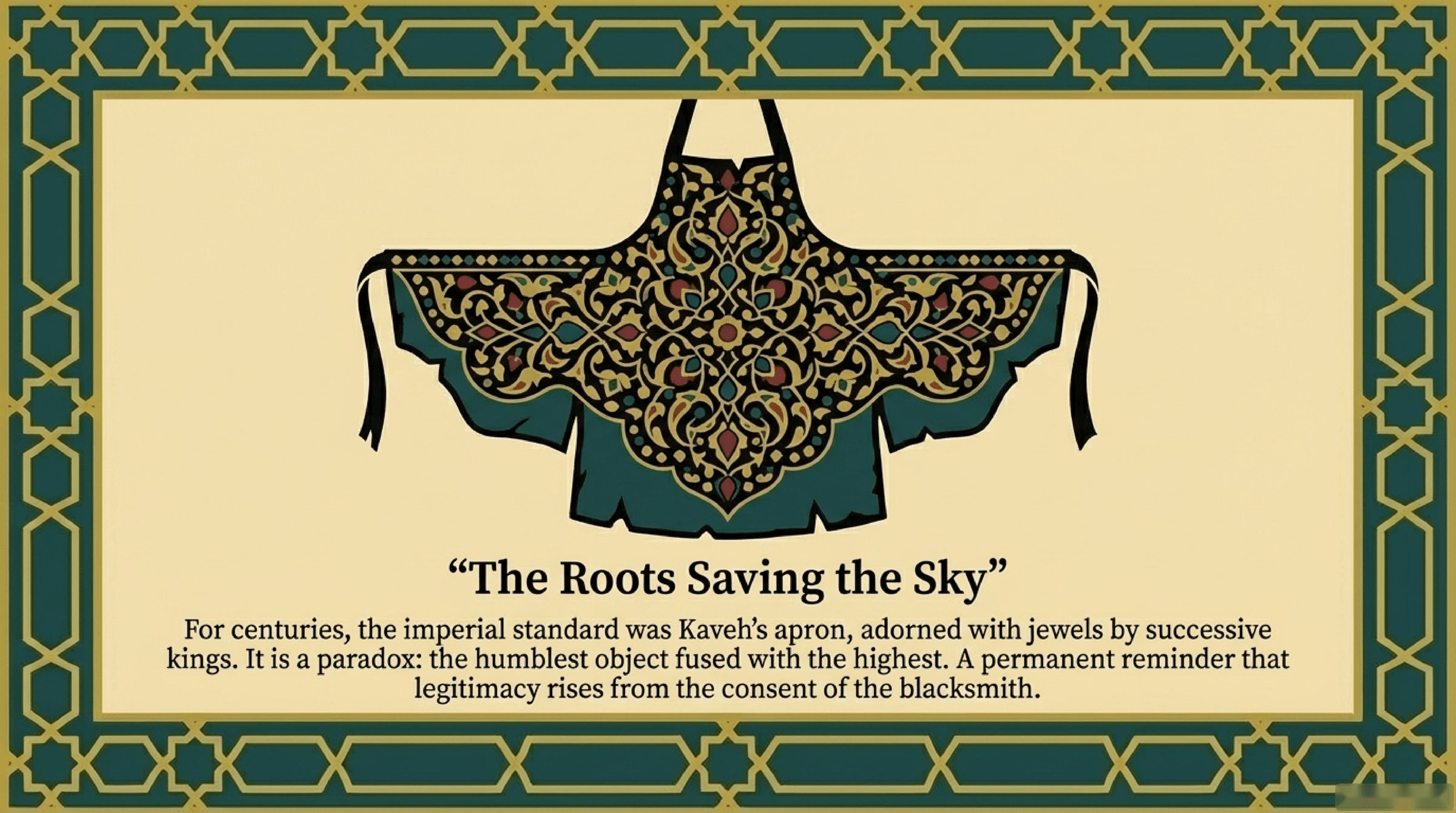 The Jewel-Encrusted Apron