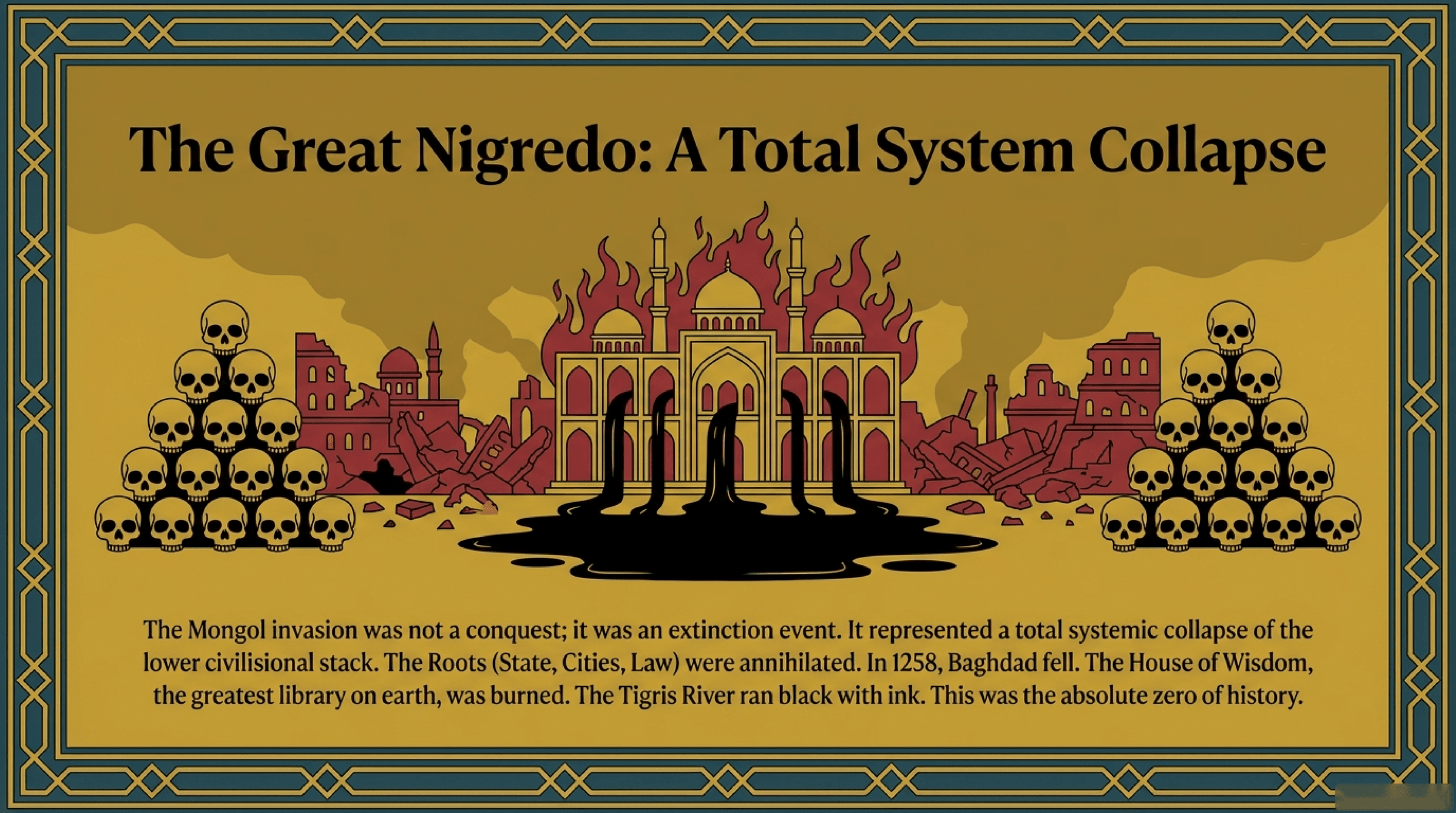 The Great Nigredo: System Collapse