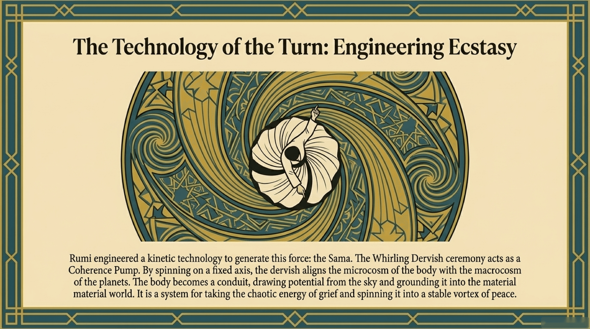 Technology of the Turn: Engineering Ecstasy