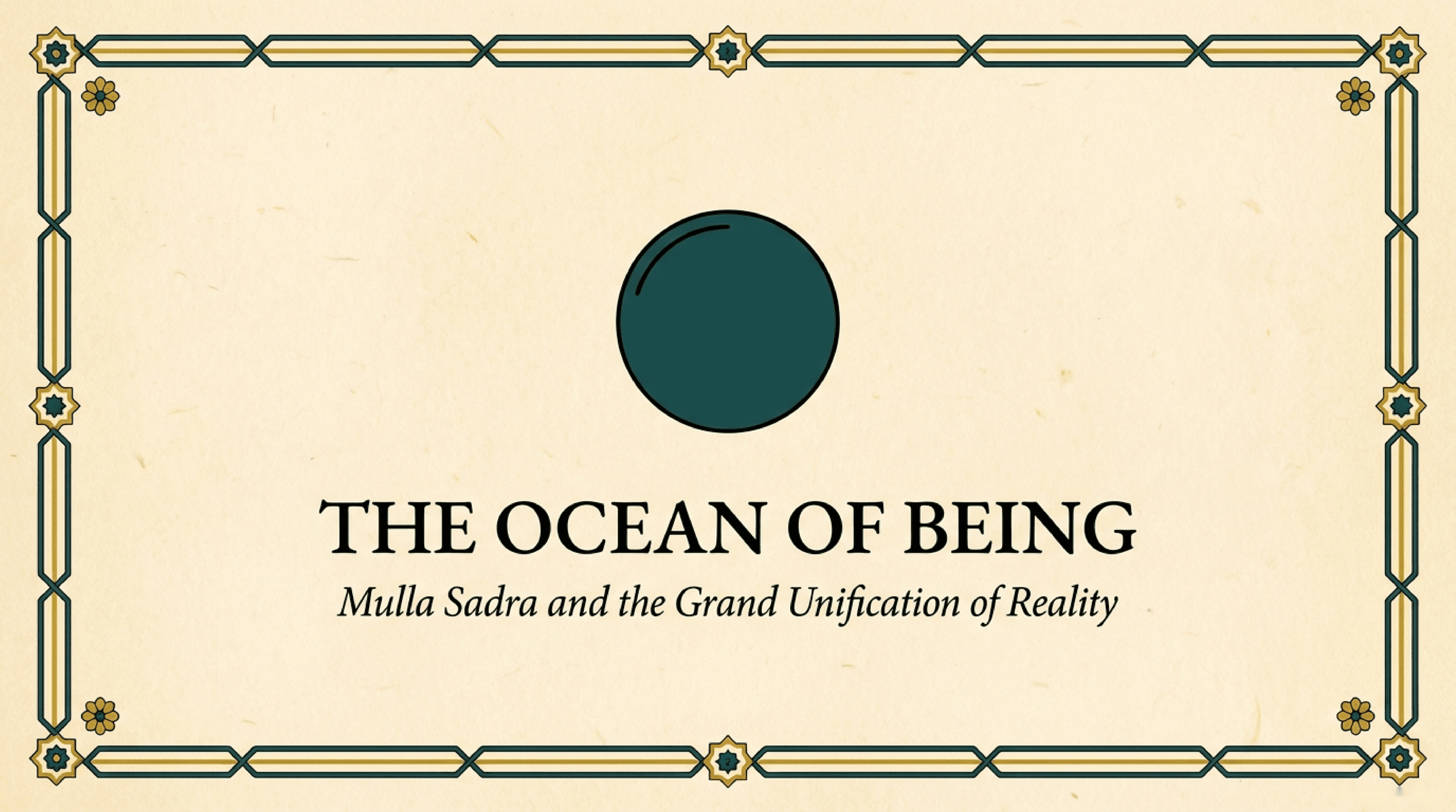 Chapter film still — The Ocean of Being